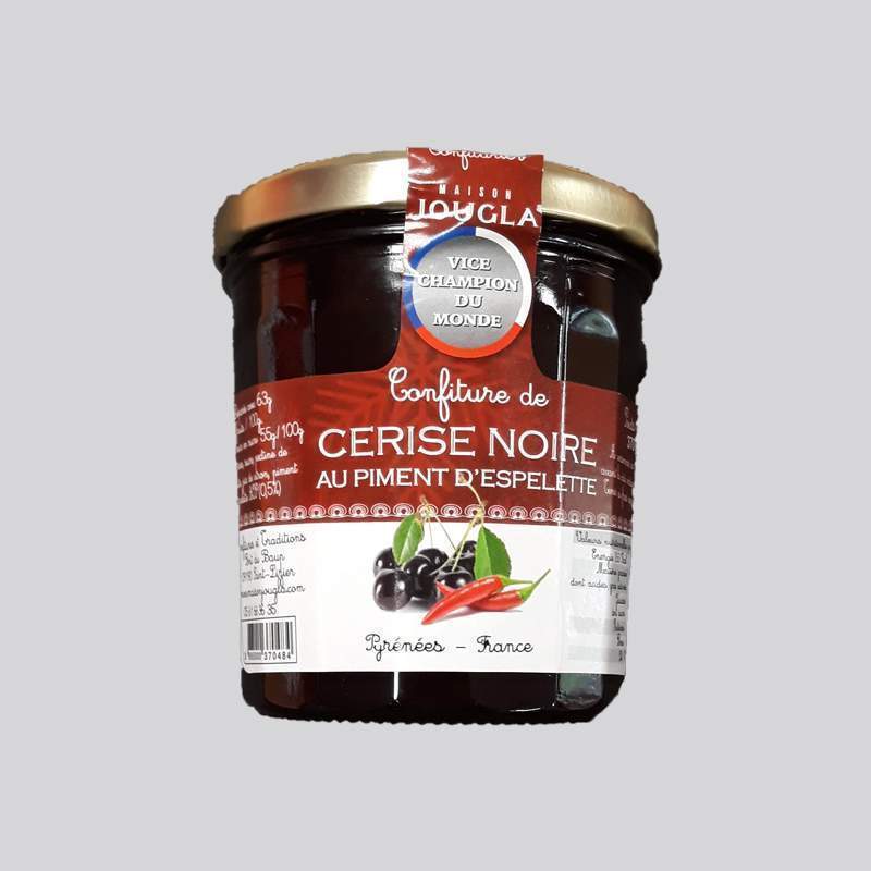Cerise noire au piment d'Espelette