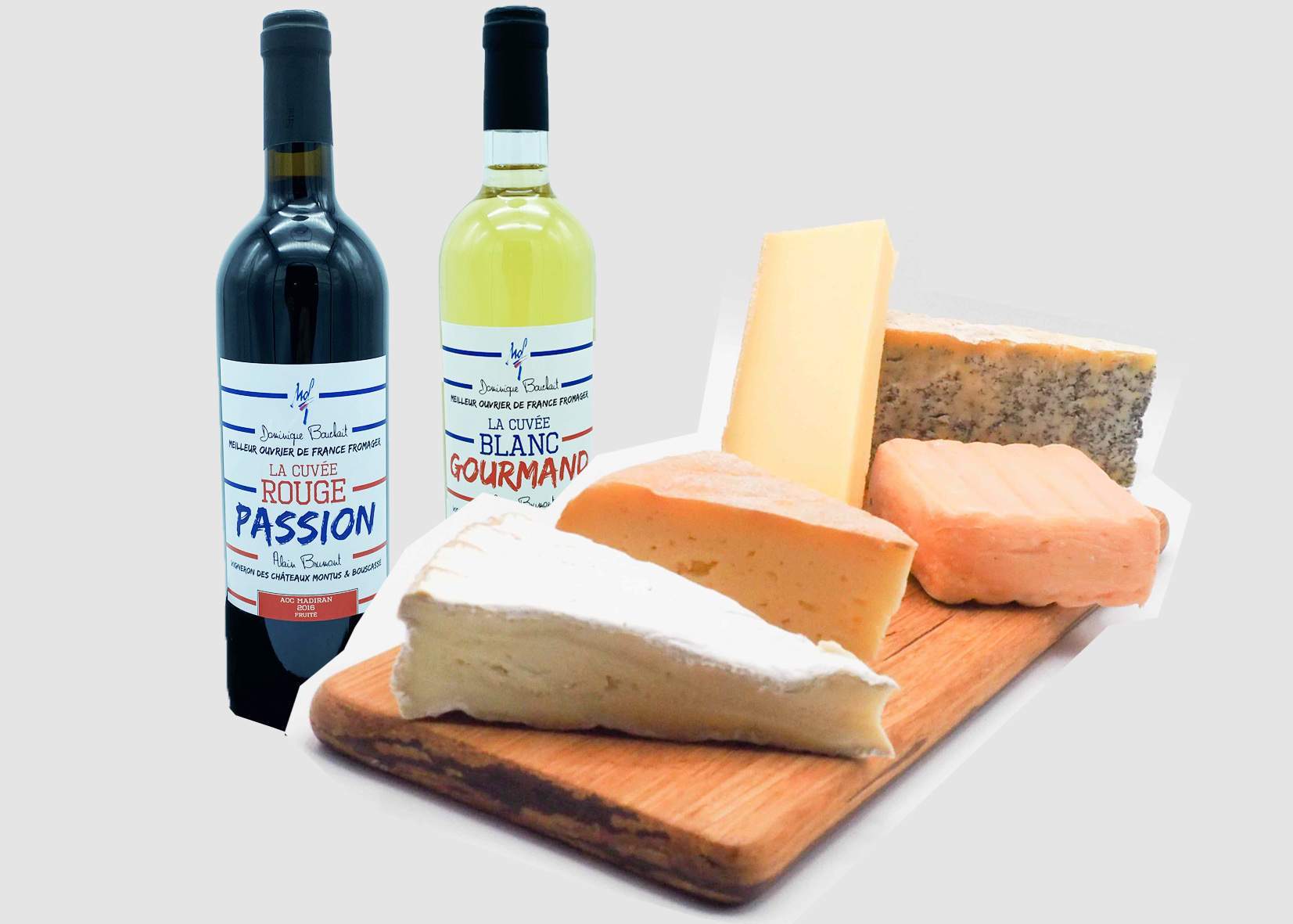 BOX Surprise VACHE 1 Kg avec Vin