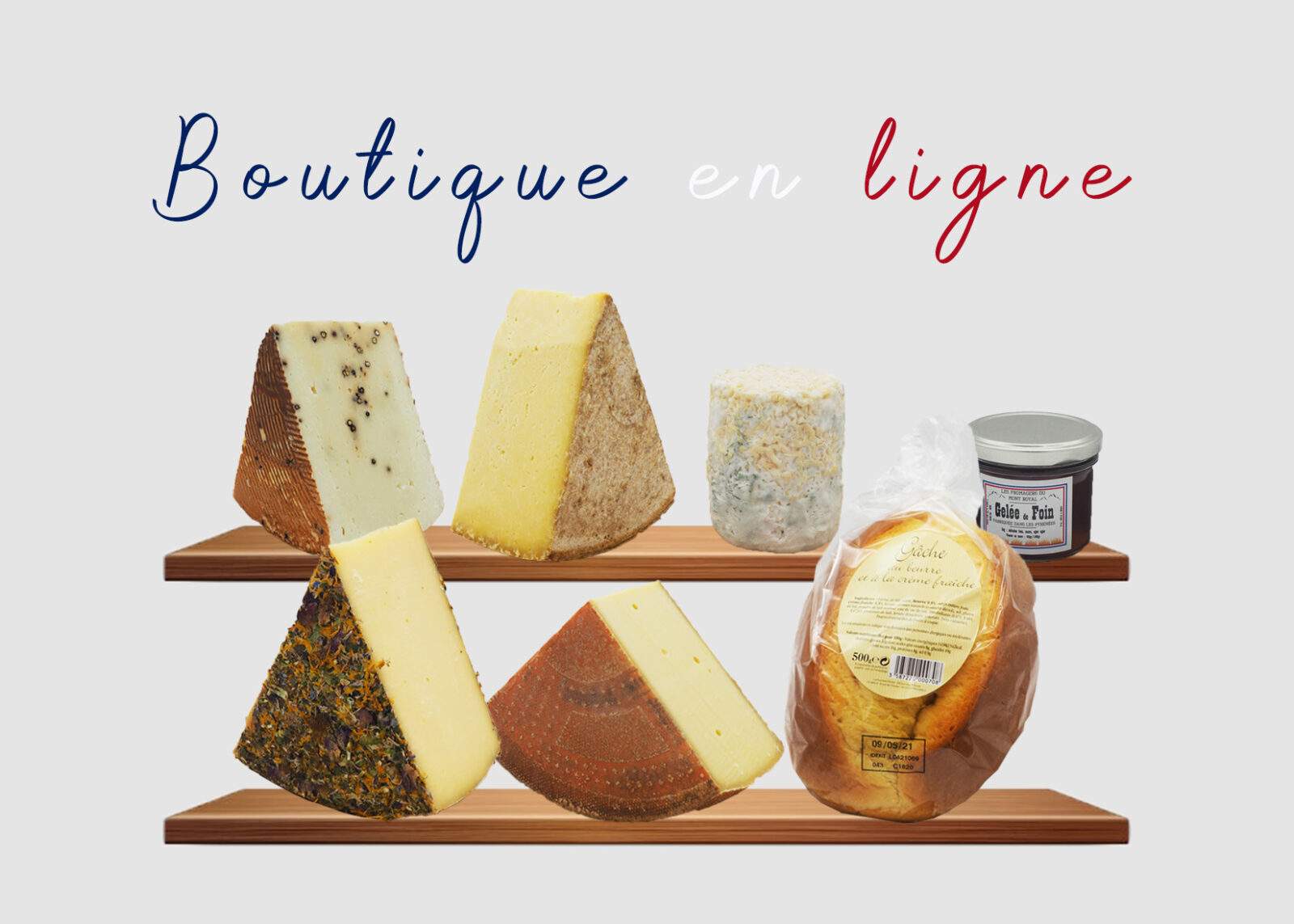 Livraison de Fromage à domicile en 48 h