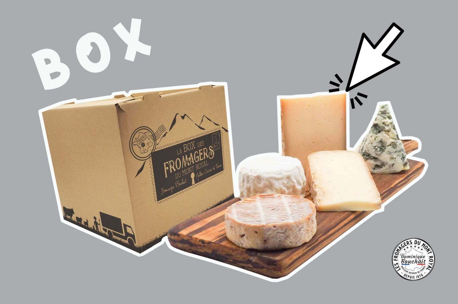 Les avantages de nos Box Fromages en abonnement livrées à votre porte chaque mois !